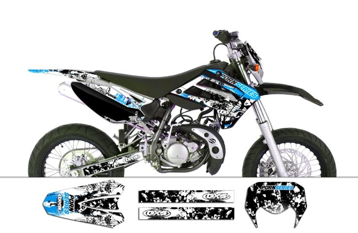 Kit déco Sherco 50cc 2007-2012 PornSeries SHERCO / HRD
