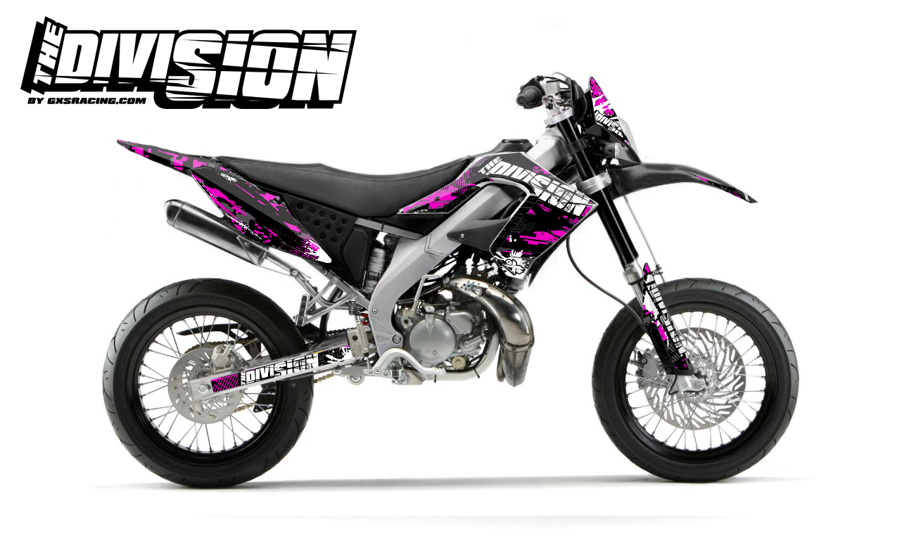 Kit déco Kit DÉCO DERBI DRD PRO 2006-2009 THE DIVISION GAMME PORNSERIES