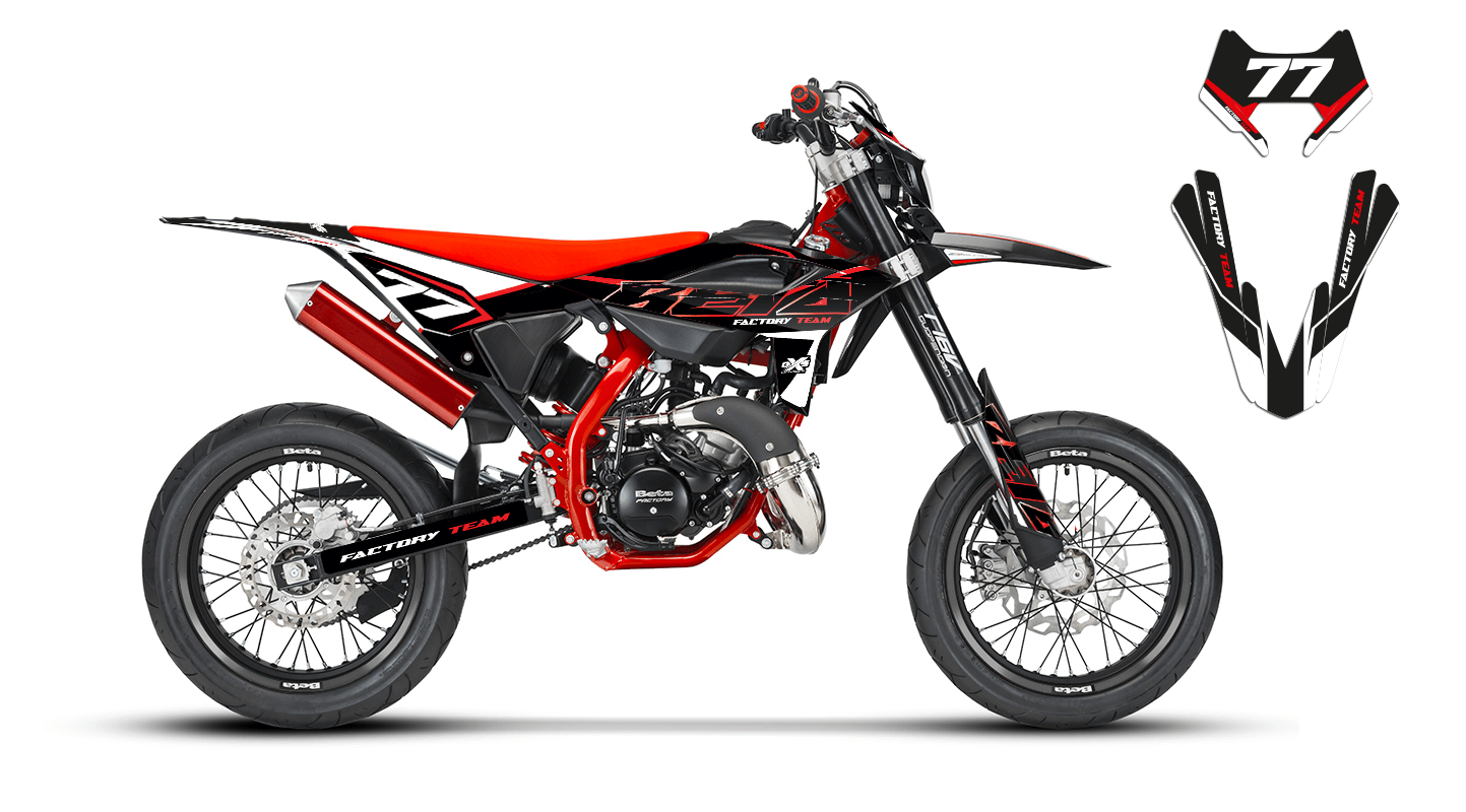 Kit déco Déco Beta RR 50 / 125 LC 2021-2023 RACE77 BETA