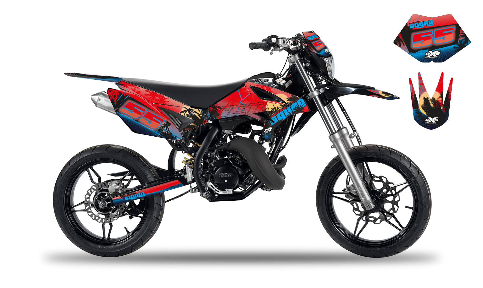 Kit déco beta RR 50 2011-2020 BIKESQUAD BETA