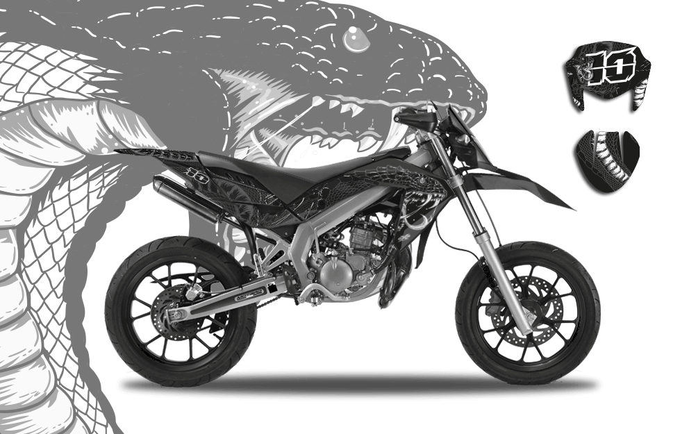 Kit déco Aprilia SX 50 2006-2010 SNAKE APRILIA
