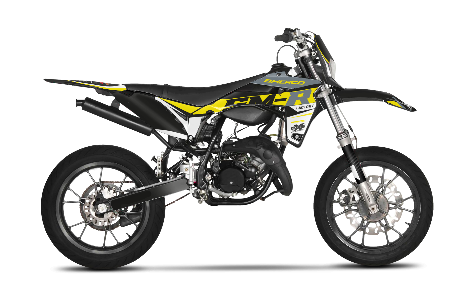 Kit déco Sherco 50cc 2016-2018 SMR-SUPERMOT SHERCO / HRD