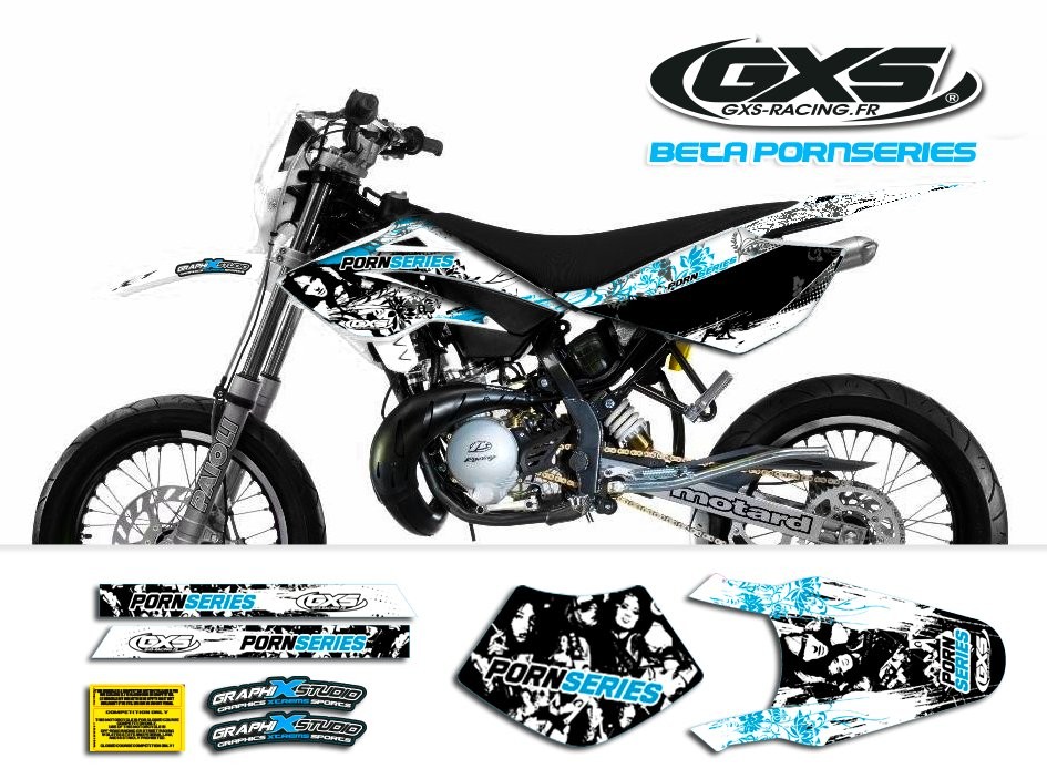 Kit déco beta RR 50-125 2006-2010 Pornseries BETA